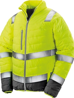 Result R 325M Pánská bezpečnostní bunda 30.325M fluorescent yellow/grey