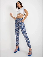 Dámské kalhoty D73770M61869J tmavě modré - FPrice Dámské kalhoty D73770M61869J tmavě modré - FPrice