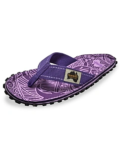 Žabky Gumbies Islander Unisex Purple Signature GU-FFISL151 žabky