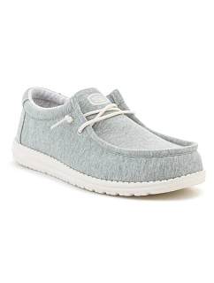 HEYDUDE WALLY STRETCH JERSEY SEAFOAM 45433-3YN
