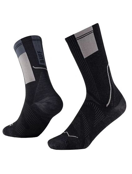 Ponožky BUFF Coolnet Crew 137789999 Černé 36–38