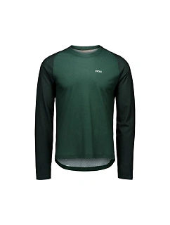 Cyklistické tričko POC M's Motion Air L/S Jersey, zelené