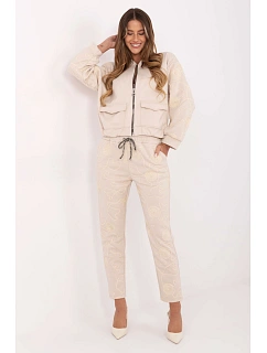 Tepláková souprava s vysokým pasem model 220058 Italy Moda