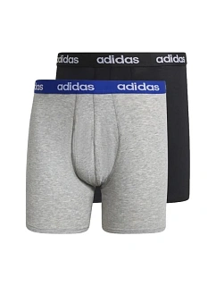 Pánské boxerky Linear Brief 2 Pack M GN2072 - Adidas