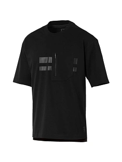 Pánské tričko Puma Ferrari Life Tee, černé, 576679 02, pánské
