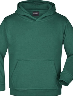 Daiber JN 47K Dětská mikina s kapucí 02.047K dark green