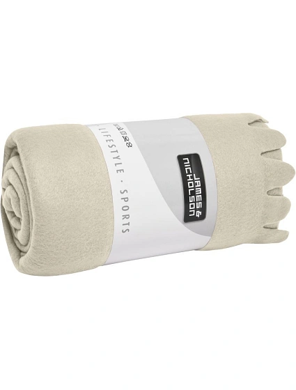Daiber JN 957 Fleecová deka s třásněmi 02.0957 off white Daiber JN 957 Fleecová deka s třásněmi 02.0957 off white