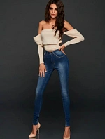 Dámské jeans D018 - ChickChick