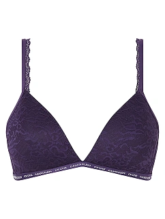 Dámská vyztužená podprsenka CK1 Lace-Light QF6199E-VOM - Calvin Klein