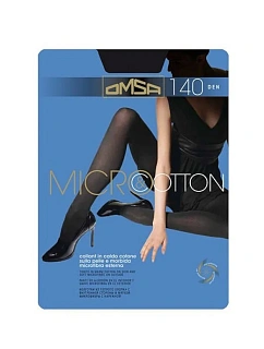 Dámské punčochové kalhoty Omsa Micro&Cotton 140 den