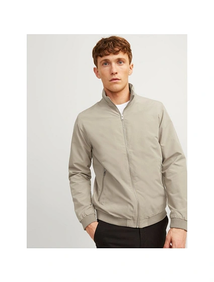 Bunda Jack&Jones JJERUSH HARRINGTON BOMBER NOOS 12204277 CROCKERY Bunda Jack&Jones JJERUSH HARRINGTON BOMBER NOOS 12204277 CROCKERY