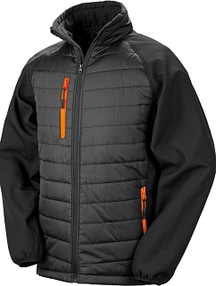 Result R 237X Hybridní bunda "Compass" 30.237X black/orange