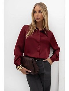 Košile s dlouhým rukávem model 231945 Italy Moda