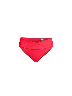 Plavkové kalhotky CASALL High Waist Wrap Bikini Brief červené