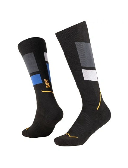 Ponožky BUFF Thermonet Over The Calf 138868999 černé 36–38 Ponožky BUFF Thermonet Over The Calf 138868999 černé 36–38