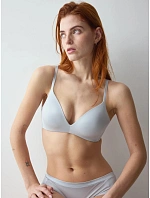 Podprsenka bez kostic Body Make-up Soft Touch P EX šedá Pearl Grey - TRIUMPH Podprsenka bez kostic Body Make-up Soft Touch P EX šedá Pearl Grey - TRIUMPH