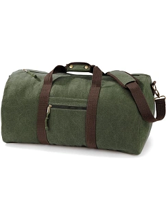 Quadra QD 613 Vintage plátěná cestovní taška 51.D613 vintage military green