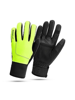 Zimní rukavice Rogelli ESSENTIAL fluor S