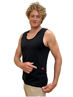 Glovii GV2XL ochranný oděv pro zimní sporty vyhřívaná vesta lyžování, Snowboarding /snowboarding Unisex polyester černá