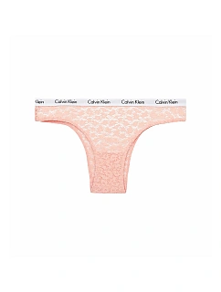 Dámské brazilky Carousel Lace QD3859E-FAL - Calvin Klein