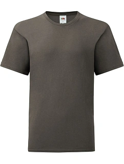 Fruit of the Loom Kids Iconic 150 T Dětské tričko 16.1023 light graphite