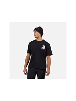Pánské tričko ROSSIGNOL Waterfall Relax Tee, černé Pánské tričko ROSSIGNOL Waterfall Relax Tee, černé