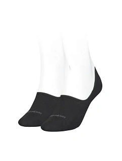 Dámské ponožky W Footie Mid Cut 2P 701218771 001 - Calvin Klein