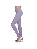 Legíny Skechers Go Walk s vysokým pasem W W03LG30B-GYPR