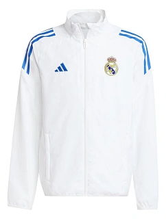 Juniorská bunda Real Madrid EU JP4021  bílá - Adidas