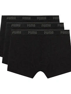 Pánské boxerky Puma, balení po 3 kusech, černé, 947130 03