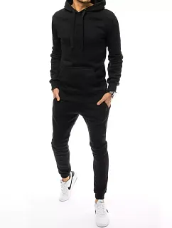 FashionStreet černá pánská tepláková souprava AX0547