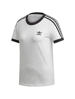 Dámské tričko 3 Stripes W ED7483 - Adidas