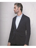 NEOBLU Marcel Men Pánský piqué blejzr 24.3169 grey melange NEOBLU Marcel Men Pánský piqué blejzr 24.3169 grey melange