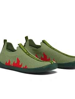 Pletené pantofle typu barefoot Affenzahn Flinky Dragon (01397-20110)