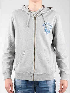 Mikina s kapucí a zipem značky Wrangler, model W6497JE37