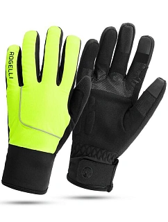 Zimní rukavice Rogelli ESSENTIAL fluor L