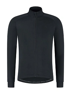 Tričko Rogelli s dlouhým rukávem ESSENTIAL LIGHT, černé, velikost S