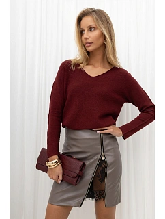 Krátká sukně s krajkou model 232185 Rue Paris