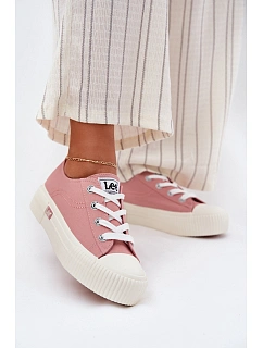 Dámské Tenisky Na Platformě Růžové LEE ISLA C WOMEN LOW 50251001