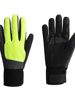 Zimní rukavice Rogelli ESSENTIAL HIVIS fluo XL
