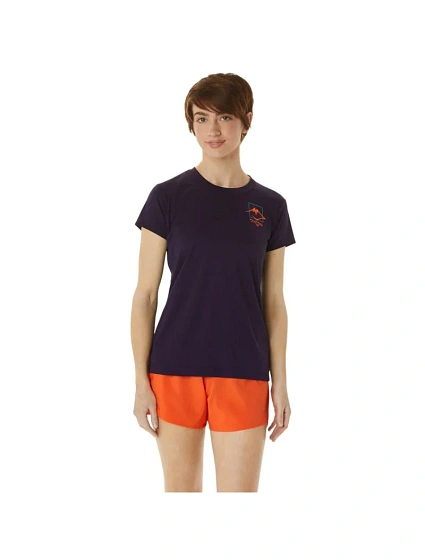 Asics Fujitrail Logo SS Top Tee W 2012C395-500 Tričko Asics Fujitrail Logo SS Top Tee W 2012C395-500 Tričko