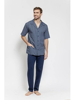Pyžamo Taro 3585 Robin kr/r 3XL-4XL W26