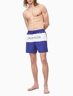 Pánské plavecké šortky KM0KM00403-CDT fialová - Calvin Klein