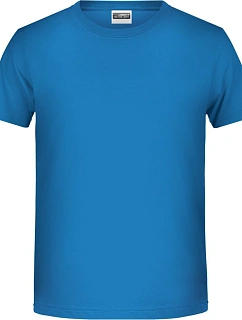 Daiber 8008B Chlapecké tričko z bio bavlny 02.808B cobalt