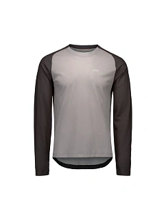 Cyklistické tričko POC M's Motion Air L/S Jersey, šedé