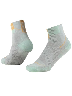 Ponožky BUFF Coolnet Quarter 137788826, mátová, velikost 36–38