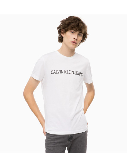Pánské tričko OU34 bílá - Calvin Klein