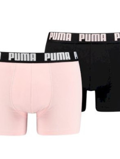 Pánské boxerky Puma 2ks 906823 Everyday Černá a světle růžová - Puma