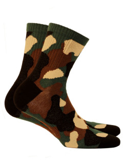 Krátké pánské/chlapecké vzorované ponožky AG+