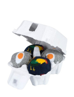 Ponožky SOXO v balení na vajíčka - vajíčka, slepice - 2pack